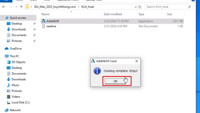 Hướng Dẫn Cài Đặt 3Ds Max 2025 Full Crack Chi Tiết