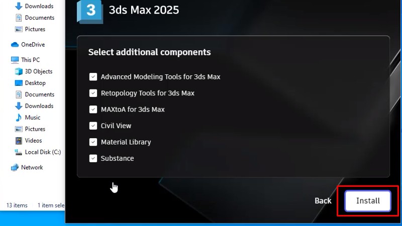 Hướng Dẫn Cài Đặt 3Ds Max 2025 Full Crack Chi Tiết