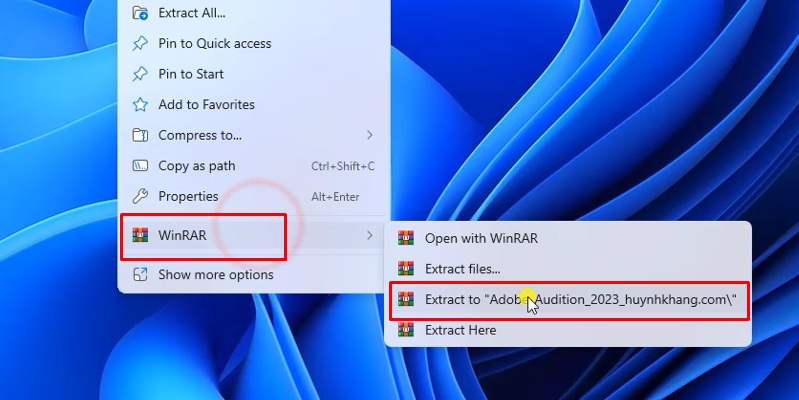 Hướng dẫn cài đặt Adobe Audition 2023 full crack