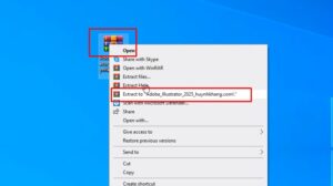 Hướng dẫn cài đặt Adobe Illustrator 2025 full crack chi tiết
