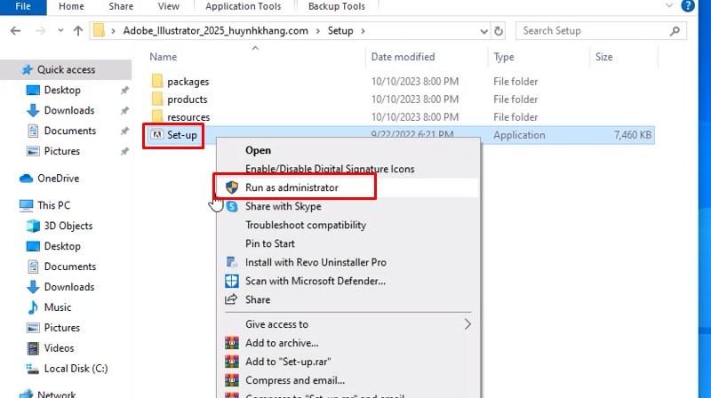 Hướng dẫn cài đặt Adobe Illustrator 2025 full crack chi tiết