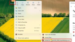 Hướng dẫn các bước cài đặt AutoCAD 2026 full crack chi tiết