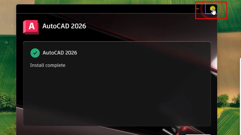 Hướng dẫn các bước cài đặt AutoCAD 2026 full crack chi tiết