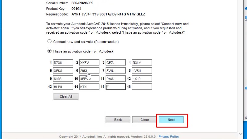 Các bước cài AutoCAD 2015 full crack