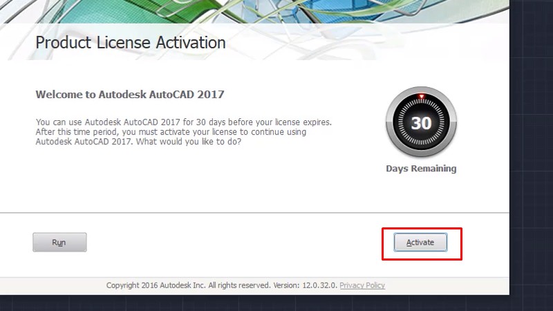 Hướng dẫn chi tiết cài đặt Autocad 2017 full crack