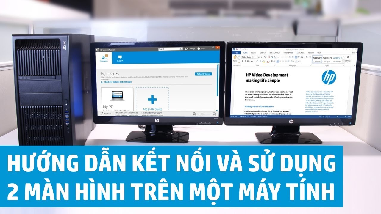 Cách chỉnh 2 màn hình máy tính Win 10