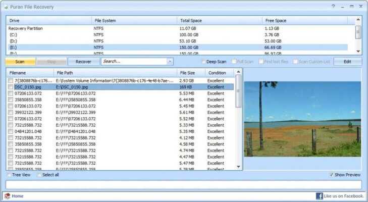 Puran File Recovery – Phần mềm khôi phục dữ liệu đơn giản và miễn phí cho người mới bắt đầu