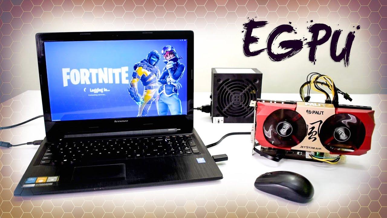 eGPU kết nối với laptop qua giao thức nào?